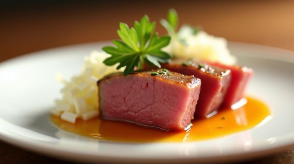 Tataki de bœuf : une recette de viande inattendue et raffinée